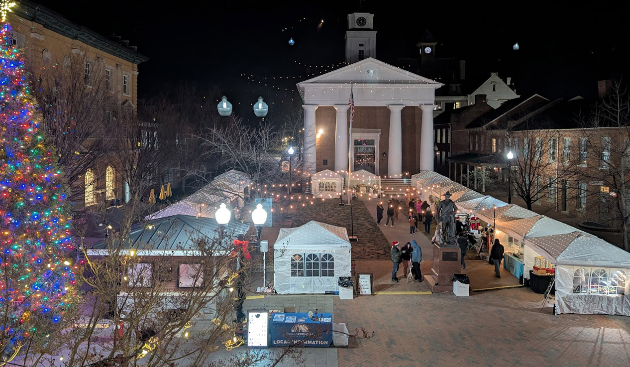 vendor tents